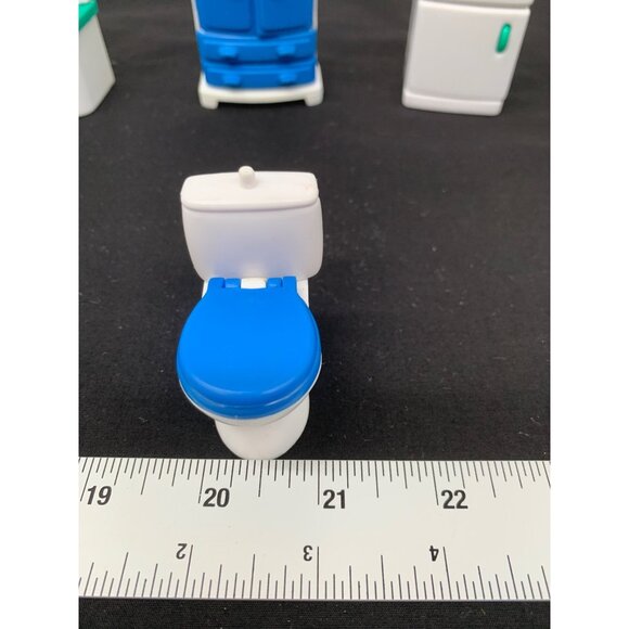 Keenway Happy Home Take Away Doll House Replacement Furniture Appliances White B - Picture 9 of 11